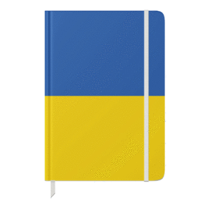 Ukraine Flag Notebook